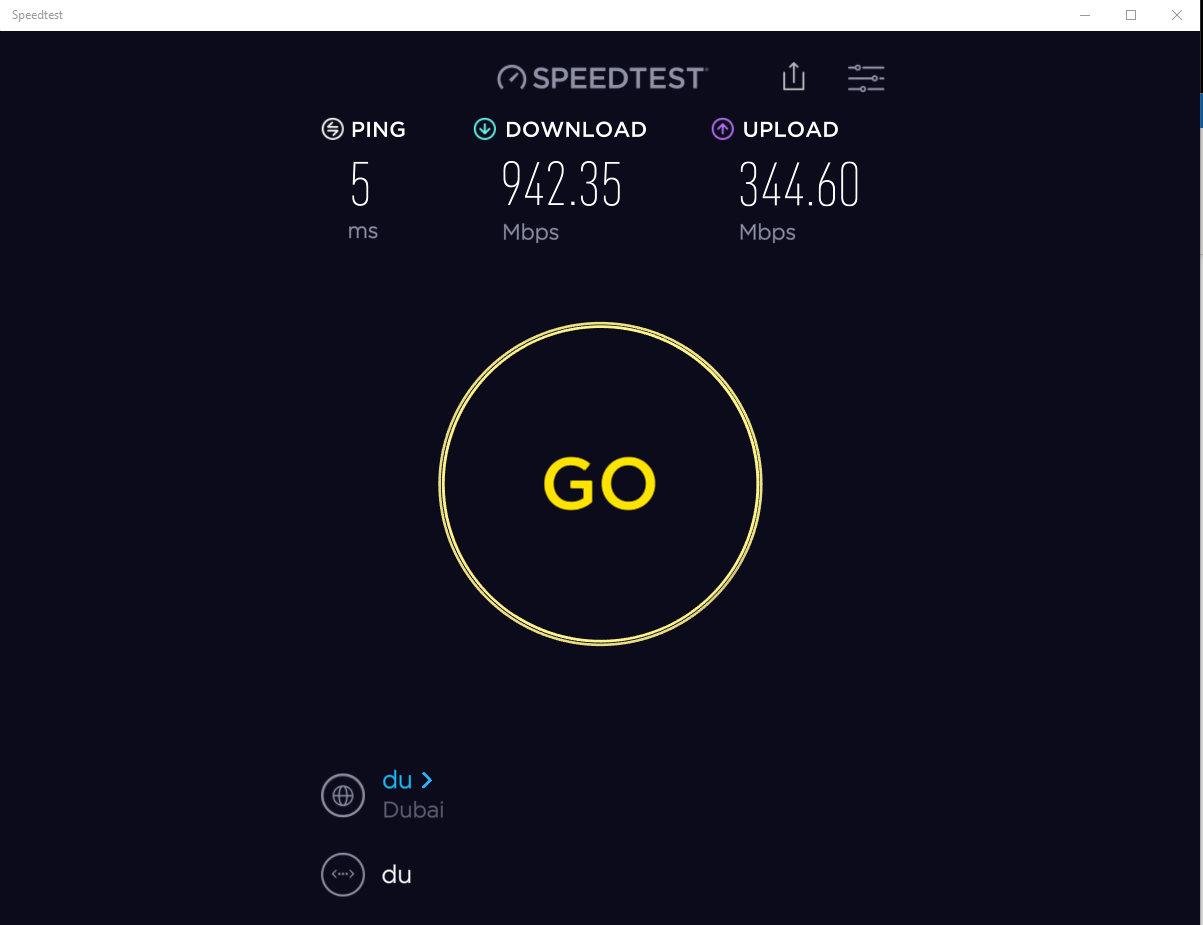 Speedtest 22-Apr